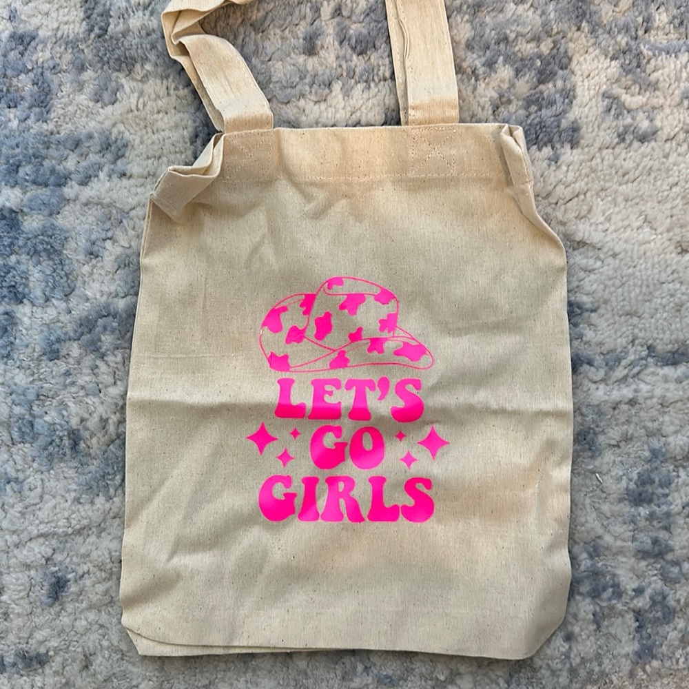 Bachelorette baggies - 8 canvas mini totes